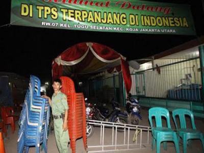 Pemilu 2014, Ini Dia Lokasi TPS Terpanjang di Indonesia!